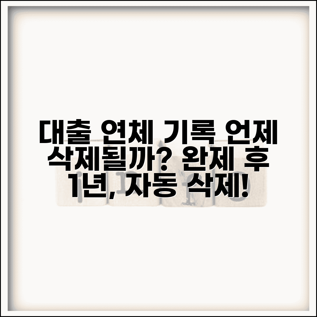 대출 연체기록 언제 사라지나 | 연체정보 완제 후 1년 등록과 자동 삭제