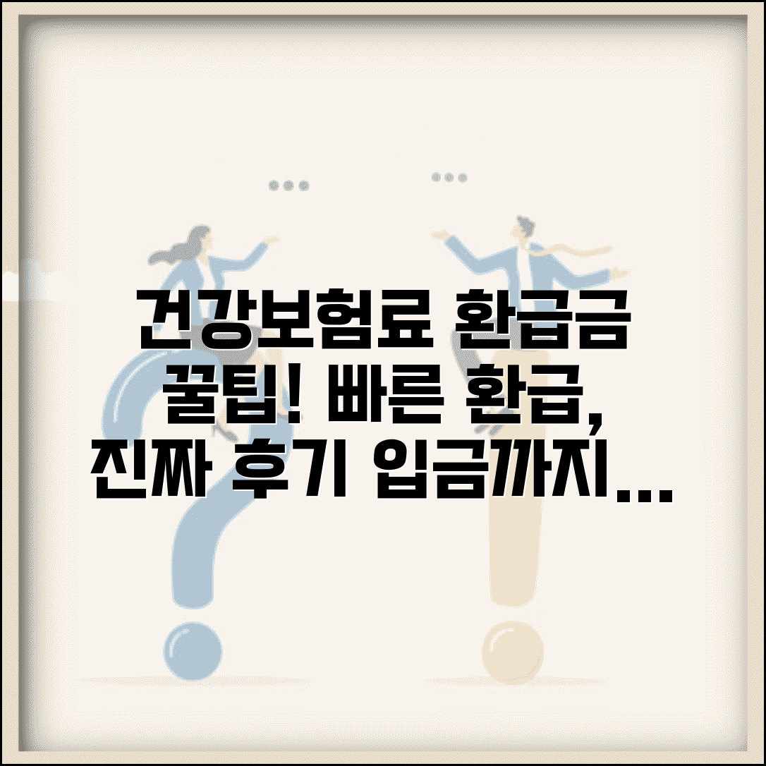 건강보험료 환급금 신청 후 입금까지 | 처리 기간 실제 후기