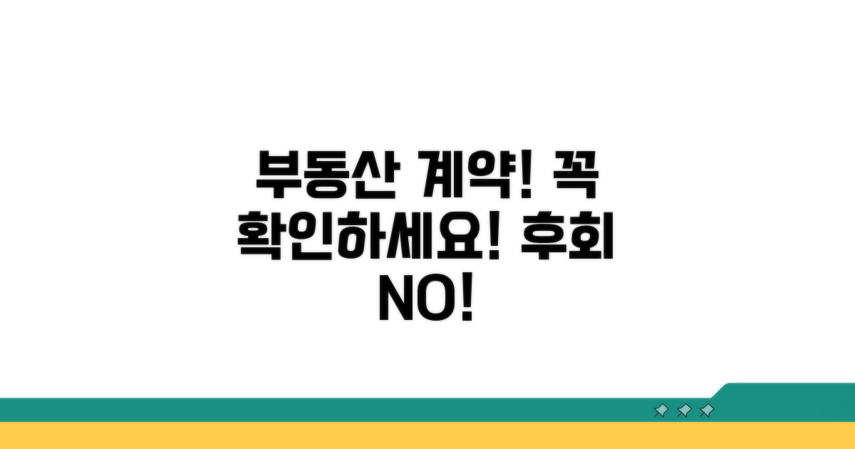 부동산 거래 시 주의할 점