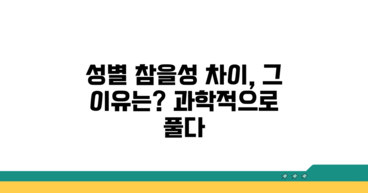참을성, 성별 따라 다른 이유는?