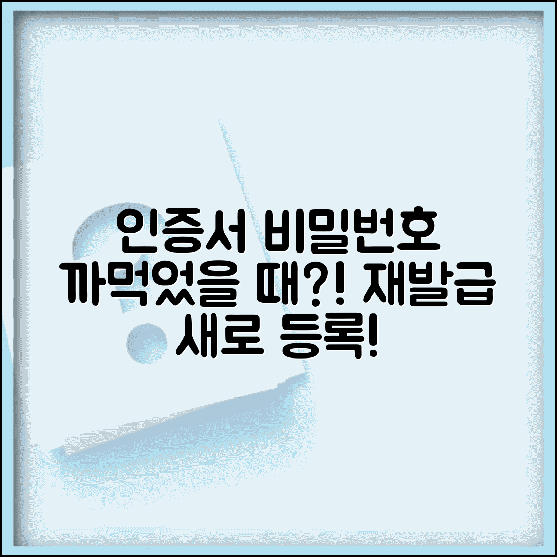 공인인증서 비밀번호 찾기 불가 | 인증서 비밀번호 분실시 재발급받고 새로 등록하기