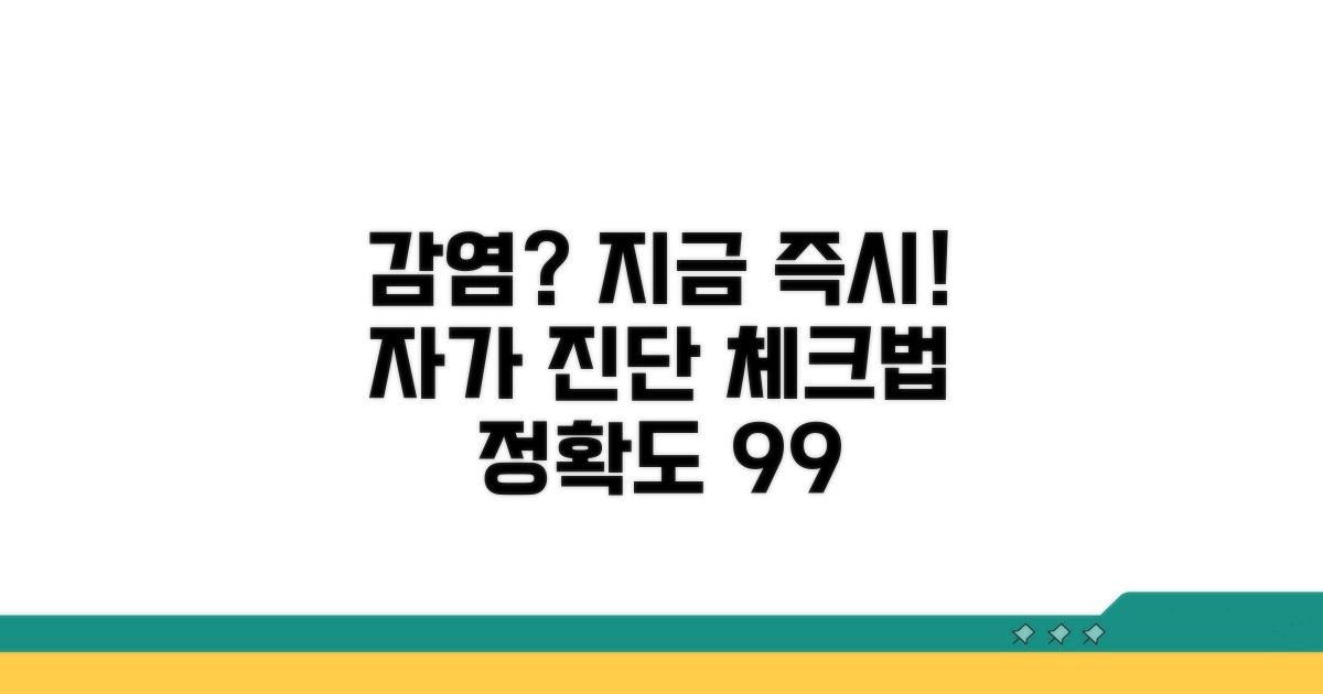 바이러스 감염 여부, 실전 체크법