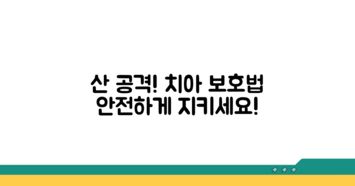 산 성분으로부터 치아를 안전하게