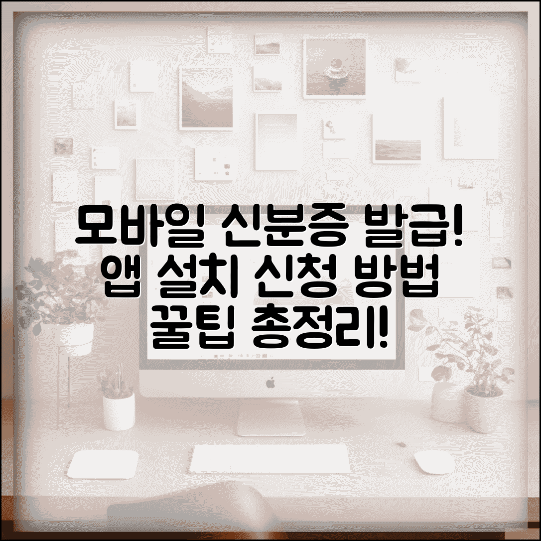 모바일 주민등록증 발급 신청 및 앱 설치 방법 | 인증 절차, 필요 서류, 사용 꿀팁 총정리