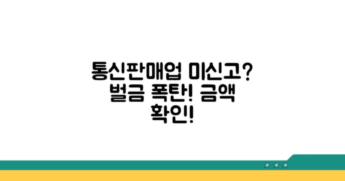 통신판매업 미신고, 벌금은 얼마?