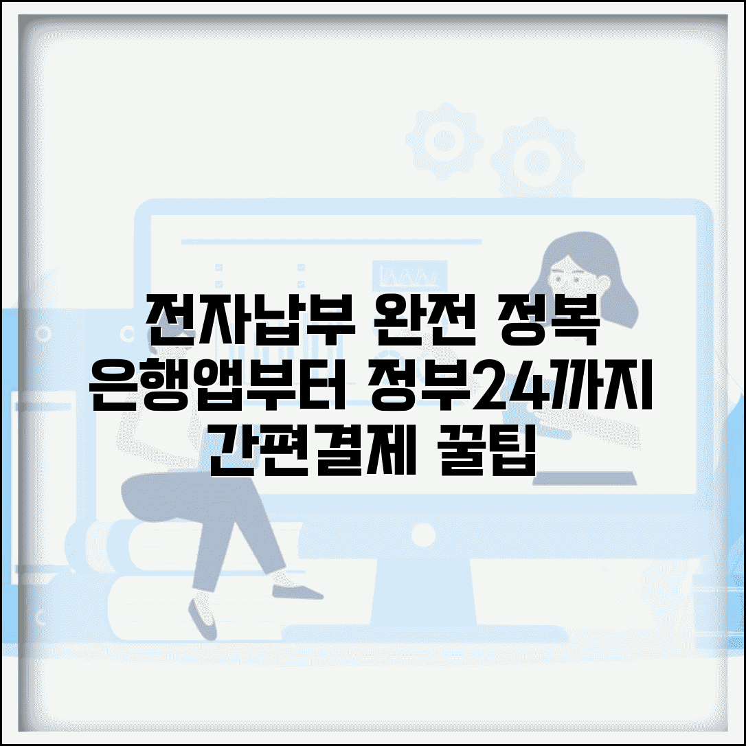 전자납부 방법 총정리 | 은행앱부터 정부24까지 다양한 채널 비교