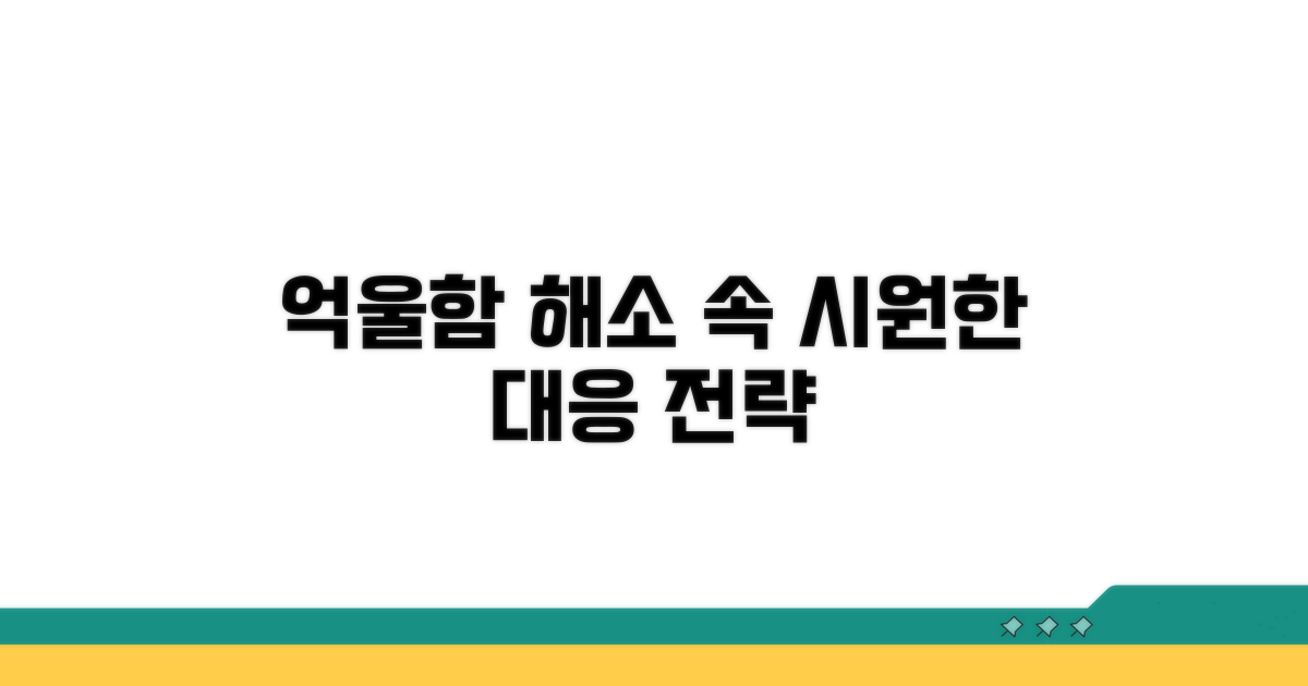 억울함 해소 위한 대응 전략