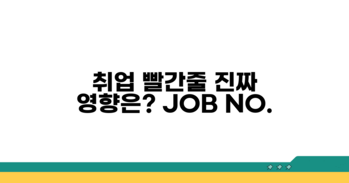 빨간줄이 취업에 미치는 진짜 영향