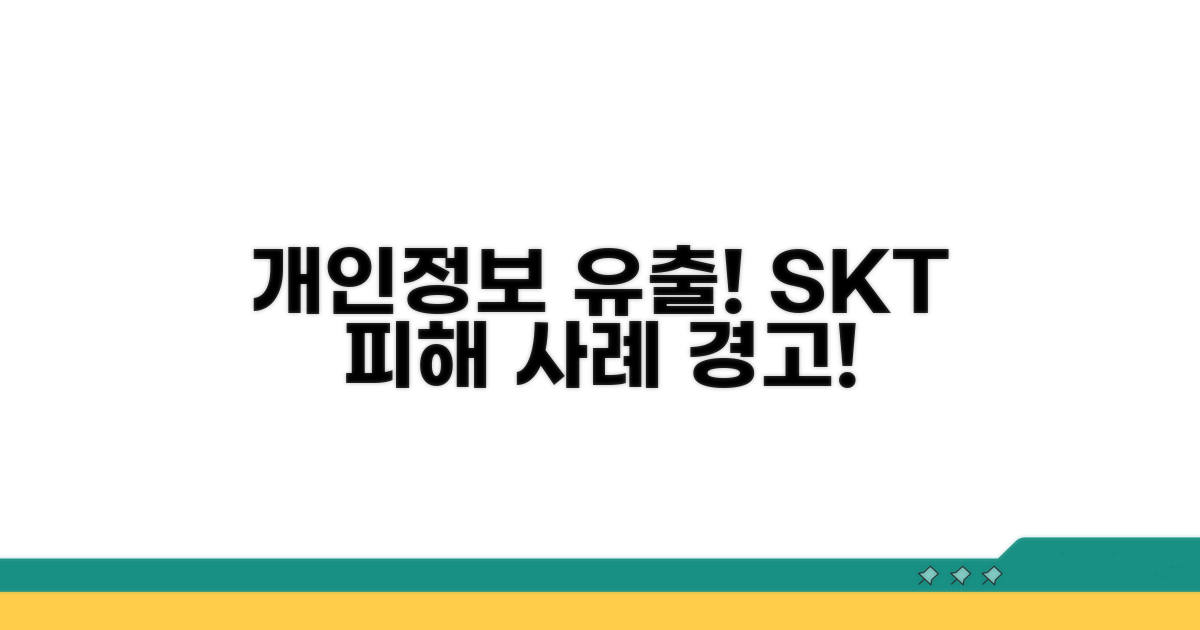 개인정보 침해, SK텔레콤 피해 사례