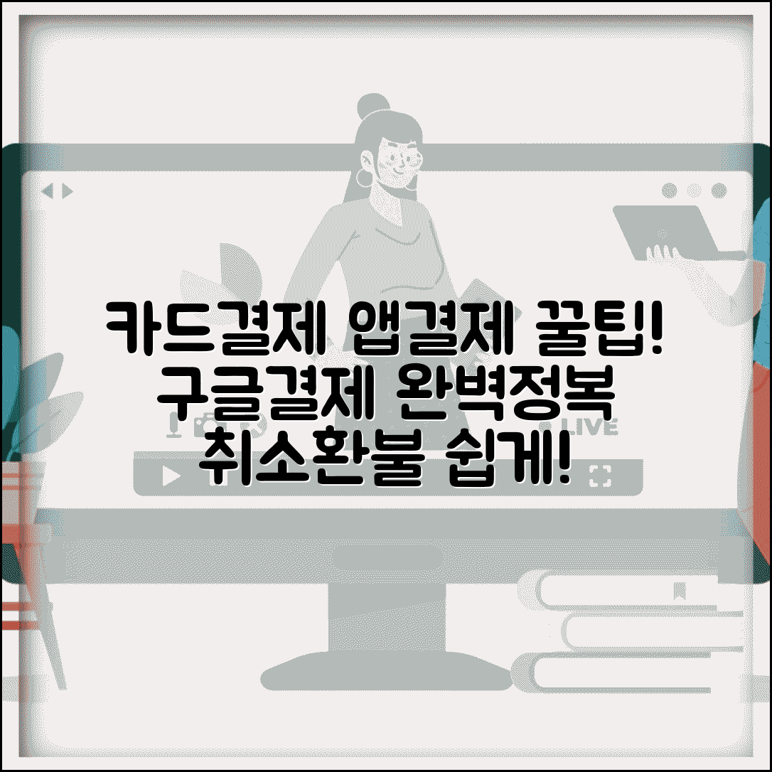 구글 카드결제 방법 및 관리 | 앱결제 설정방법 | 반복결제 취소 및 환불