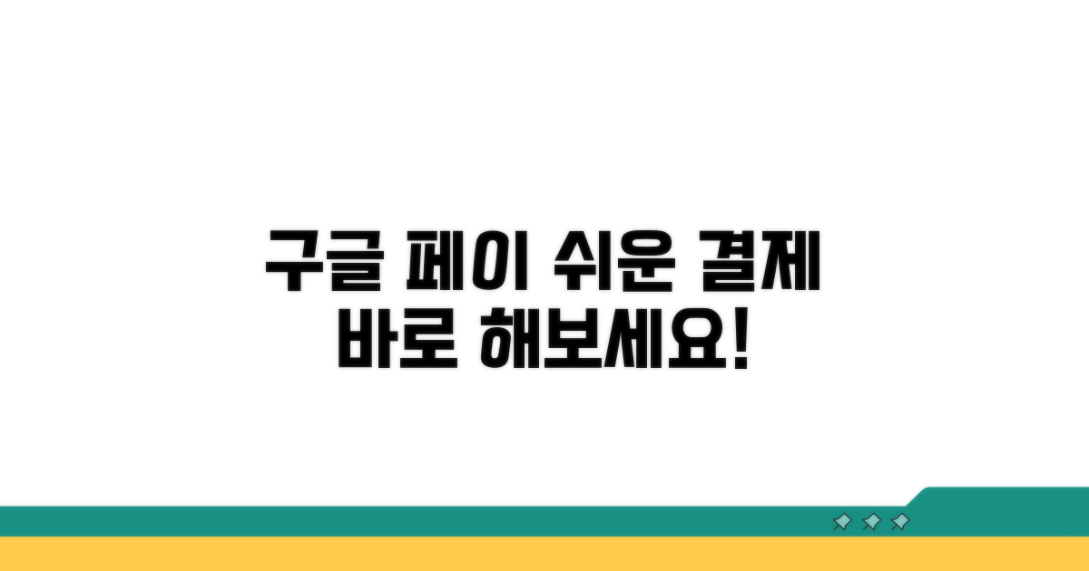 구글 카드 결제, 이렇게 쉬워요!