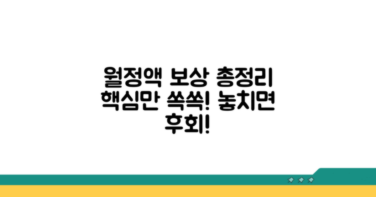 월 이용료와 보상 범위 알아보기