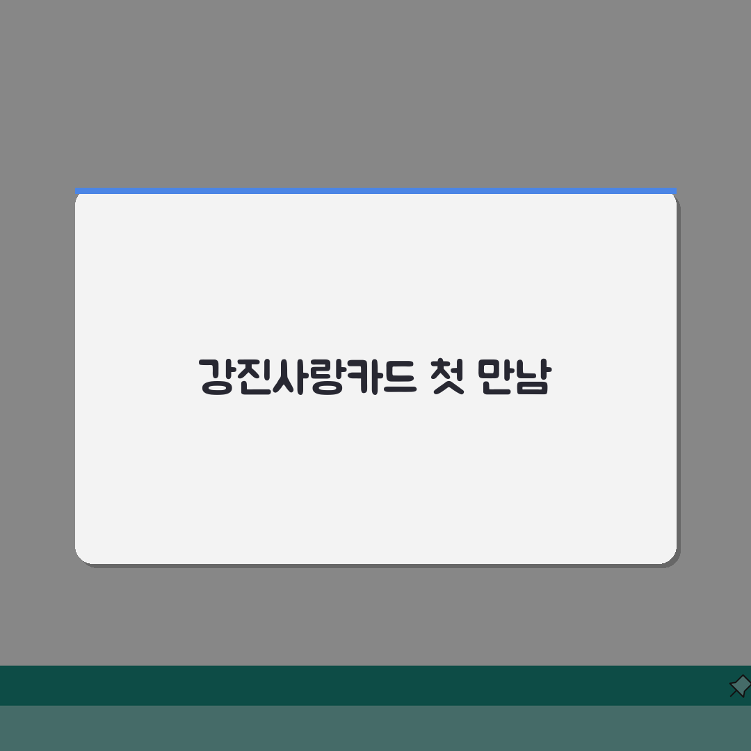 강진사랑카드 소득공제 환불방법 사용법 안내 직접 해봤어요