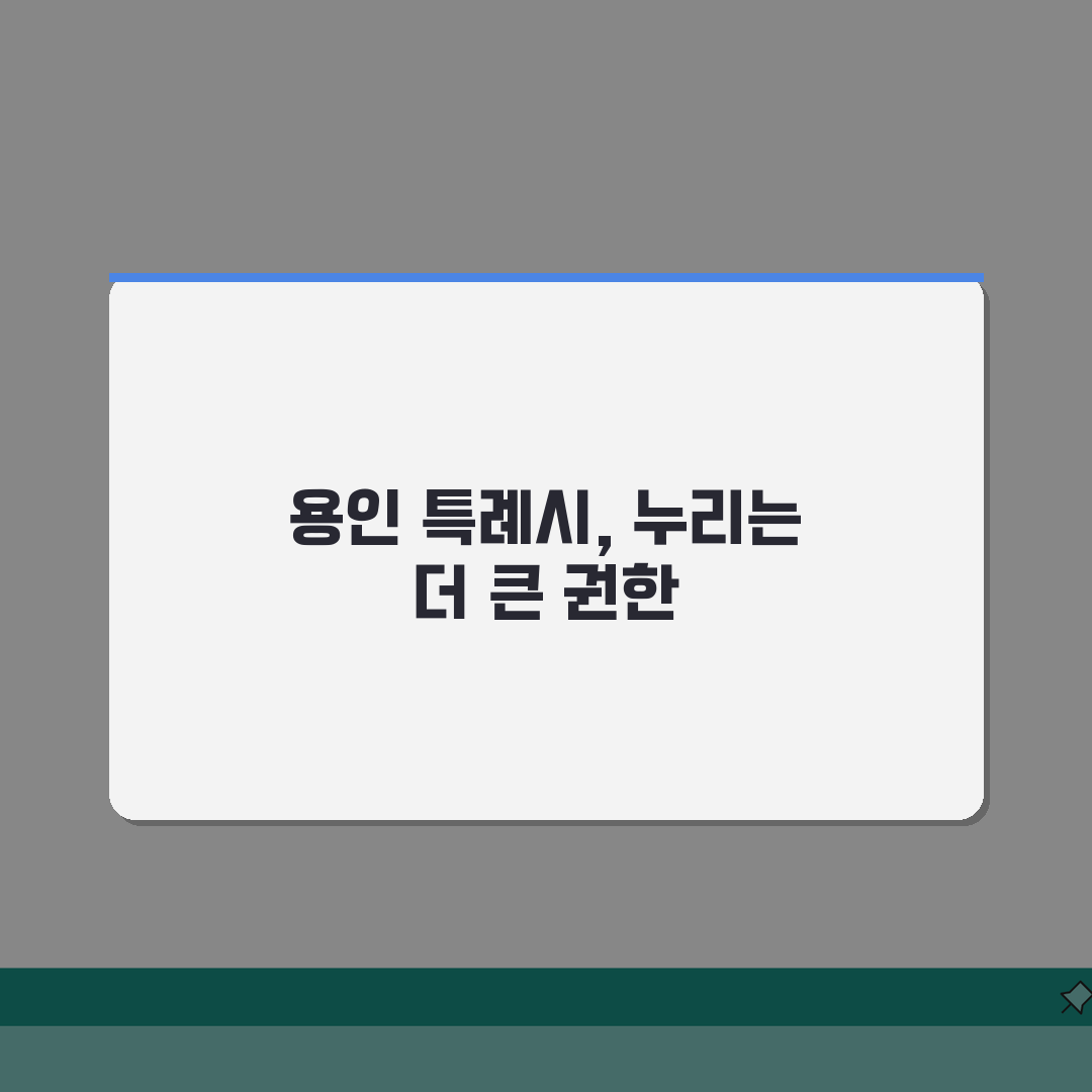 용인 특례시 현황 | 용인시 특례시 지정과 변화, 무엇이 달라졌나?